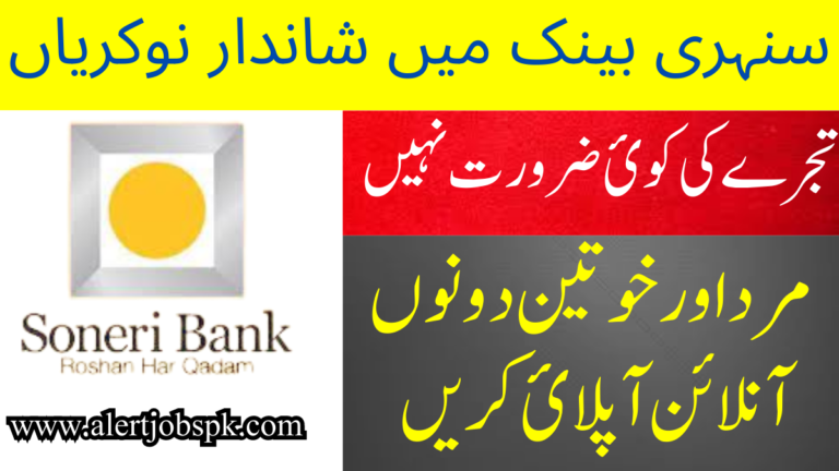 Best Soneri Bank Jobs July 2023 – Latest Career Online Apply