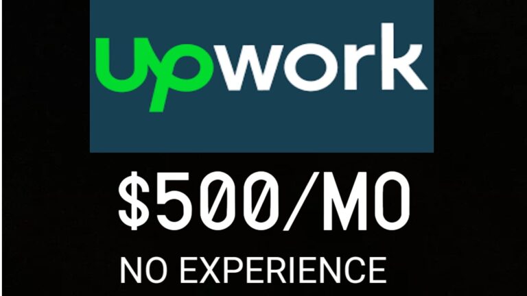 How To Make Money On Upwork With No Experience