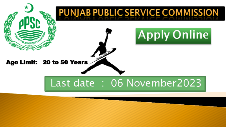 Latest PPSC Jobs 2023