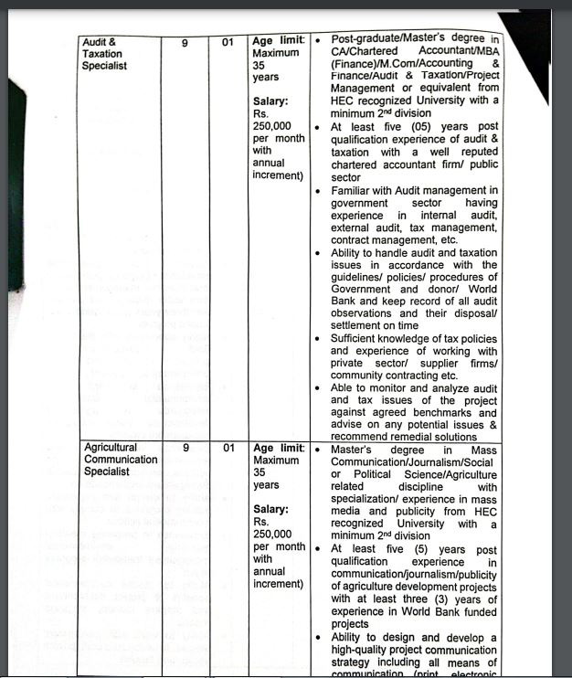 222 Agriculture Department Punjab