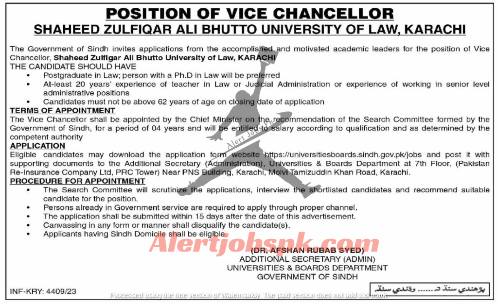 Latest Karachi jobs in University of LAW 2023 University of LAW