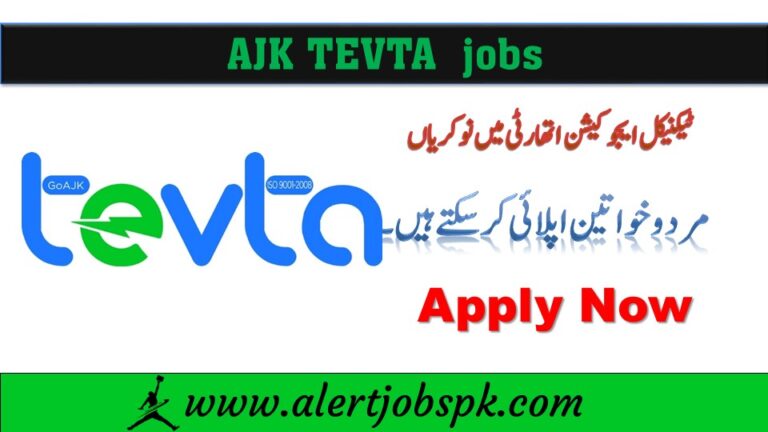 ajk TEVTA jobs Advertiesment NDMA Jobs