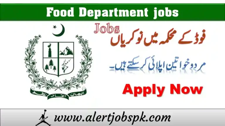 food department jobs Food Department Gilgit Baltistan Jobs