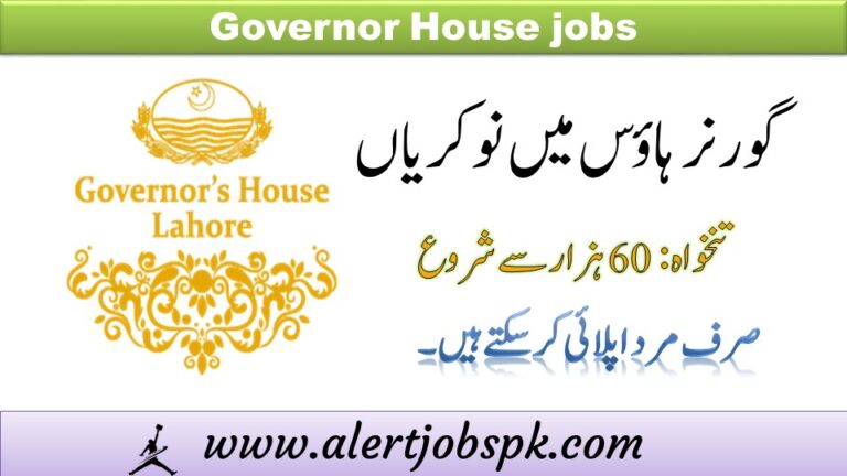 Governor House1 Traffic Police jobs